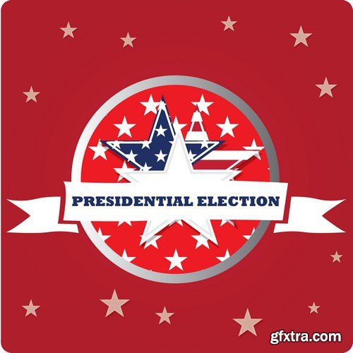 Election Day - 8Th November & U.S. Design - 30xEPS