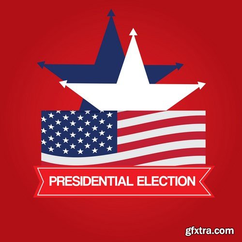 Election Day - 8Th November & U.S. Design - 30xEPS