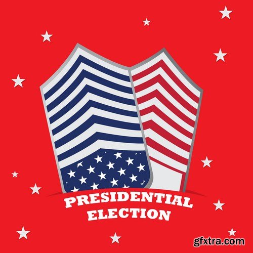 Election Day - 8Th November & U.S. Design - 30xEPS