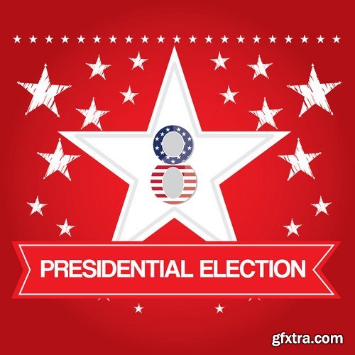 Election Day - 8Th November & U.S. Design - 30xEPS