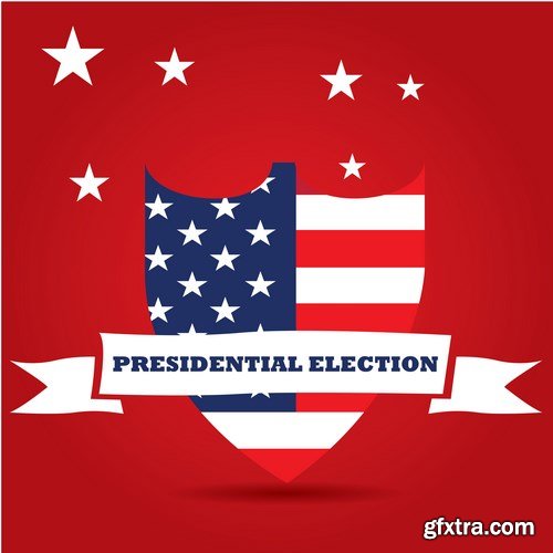 Election Day - 8Th November & U.S. Design - 30xEPS