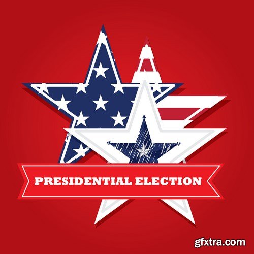 Election Day - 8Th November & U.S. Design - 30xEPS