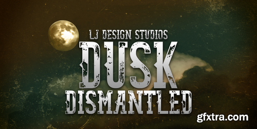 Dusk Dismantled Font DEMO