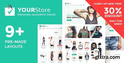 ThemeForest - YourStore v1.0.3 - Magento theme - 17782705