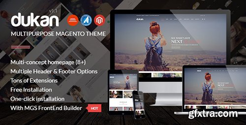 ThemeForest - Dukan v1.1.6 - Multipurpose Magento Theme - 13074954