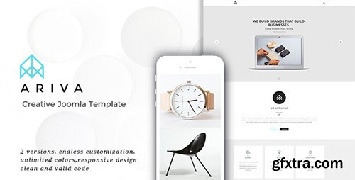 ThemeForest - Ariva v1.4 - Creative Responsive Parallax Joomla Template - 10137107