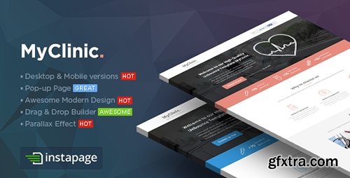 ThemeForest - MyClinic v1.0 - Medical Instapage Template - 9408167