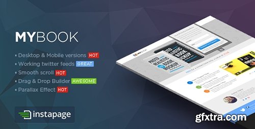 ThemeForest - MYBook v1.0 - Instapage ebook Landing Page - 9405886