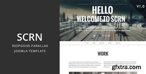 ThemeForest - SCRN v2.1 - Responsive Parallax Joomla Template - 11373046