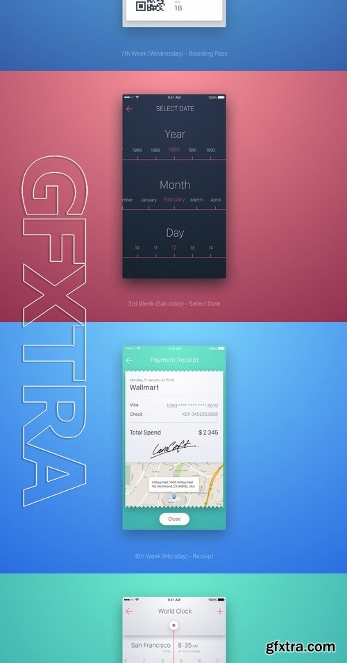 12 Weeks Marathon UI Kit