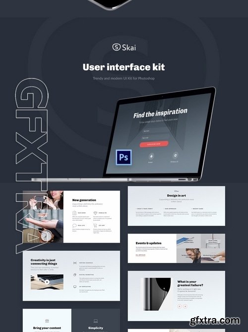 Skai Multipurpose UI Kit