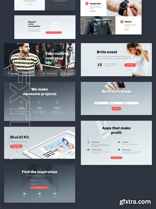 Skai Multipurpose UI Kit