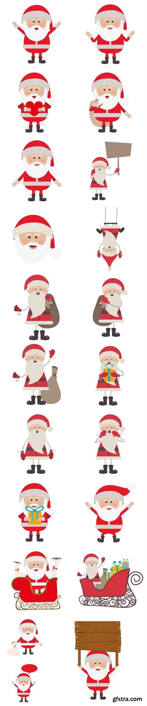 Funny Santa - 21xEPS