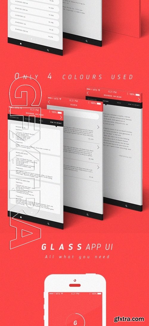 Glass App UI