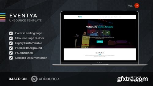 ThemeForest - Eventya v1.1 - Unbounce Landing Page - 15918716