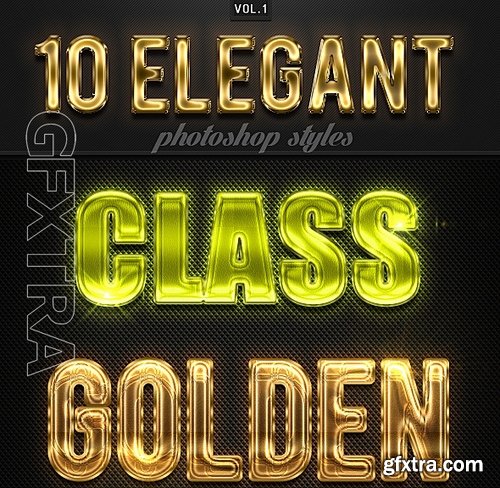 GraphicRiver - 10 Elegant Photoshop Styles Vol 1 16013109