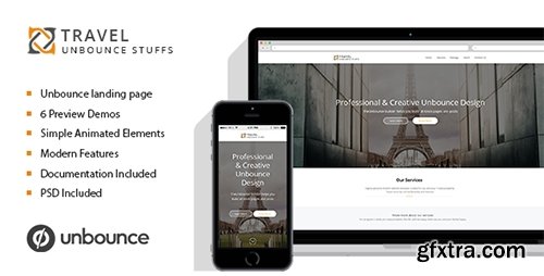 ThemeForest - Travel Tour v1.0 - Unbounce Landing Page - 11476383