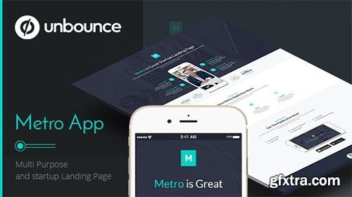 ThemeForest - Metro App v1.0 - Unbounce Landing Page - 12869817