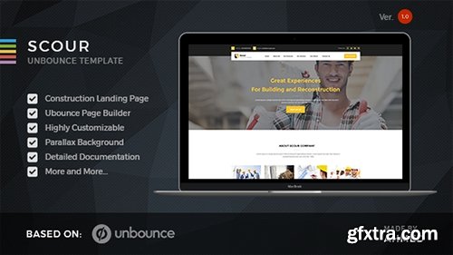 ThemeForest - Scour v1.0 - Construction Unbounce Landing Page - 16493085