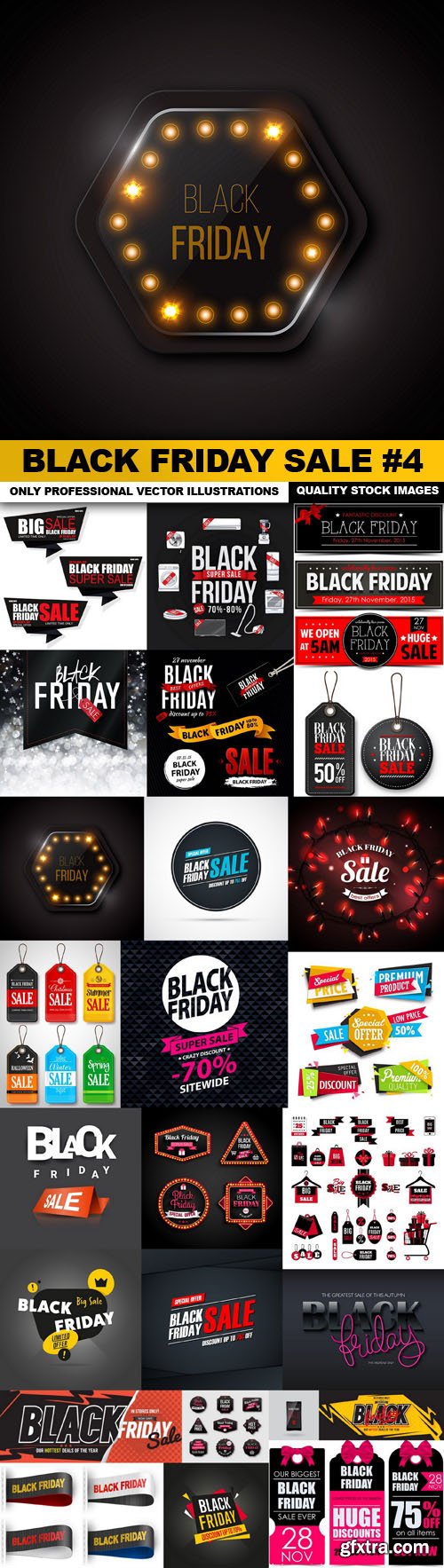 Black Friday Sale #4 - 25 Vector