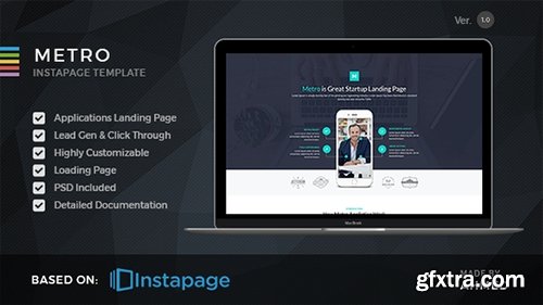 ThemeForest - Metro App v1.0 - Instapage Landing Page - 14474115