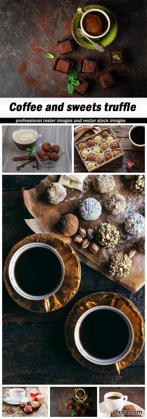 Coffee and sweets truffle - 6 UHQ JPEG