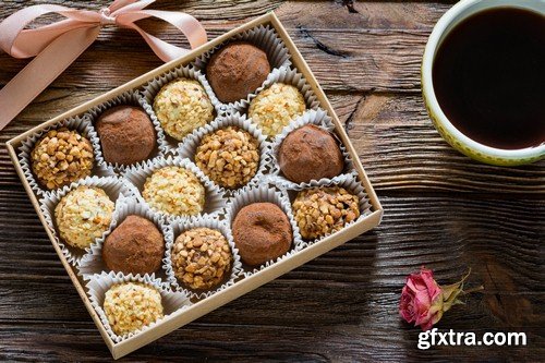 Coffee and sweets truffle - 6 UHQ JPEG