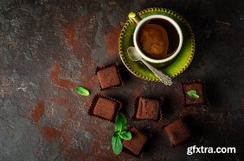 Coffee and sweets truffle - 6 UHQ JPEG