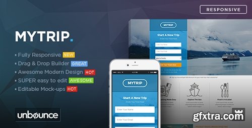 ThemeForest - MyTrip v1.0 - Travel Agency Unbounce Template - 10913155