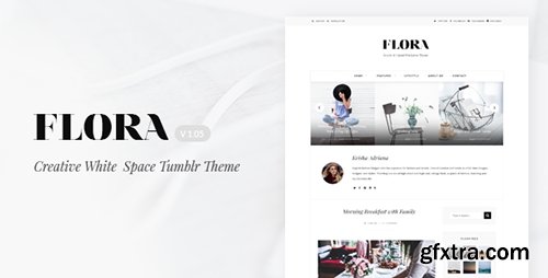 ThemeForest - Flora v1.05 - Responsive Tumblr Theme - 11912149