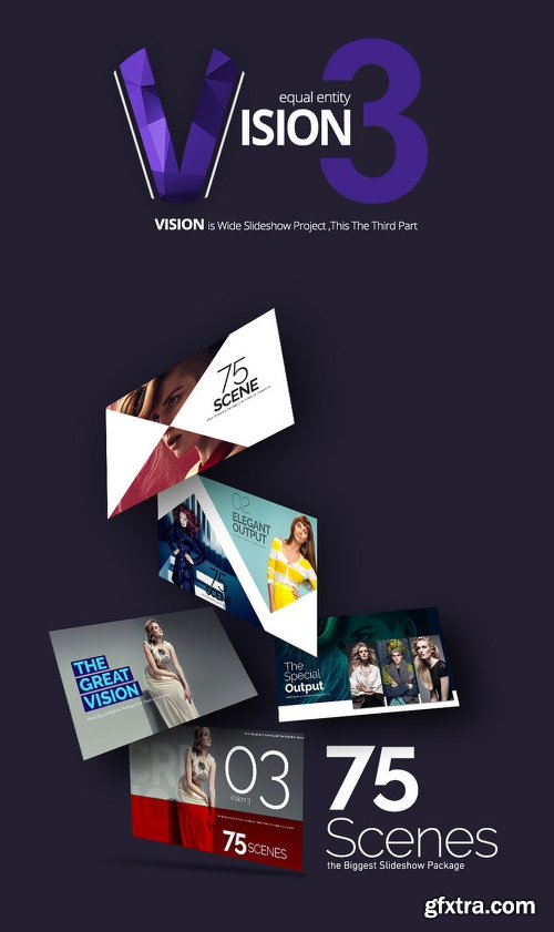 Videohive VISION 3 | Slideshow Pack 18297171