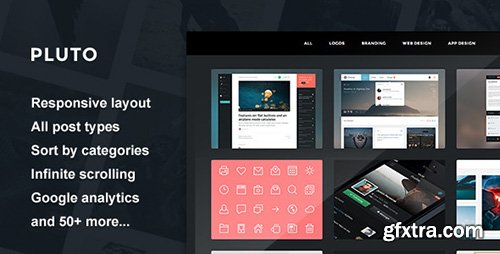 ThemeForest - Pluto - Portfolio Theme (Update: 3 December 15) - 7022565