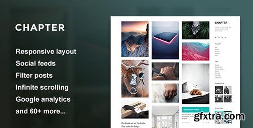 ThemeForest - Chapter - Minimal Sidebar Theme (Update: 25 February 16) - 7389862