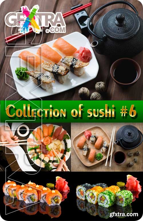 Collection of sushi #6 - Stock Photo