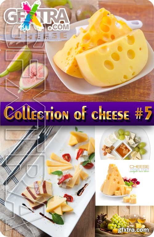 Collection of cheese #5 - Stock Photo