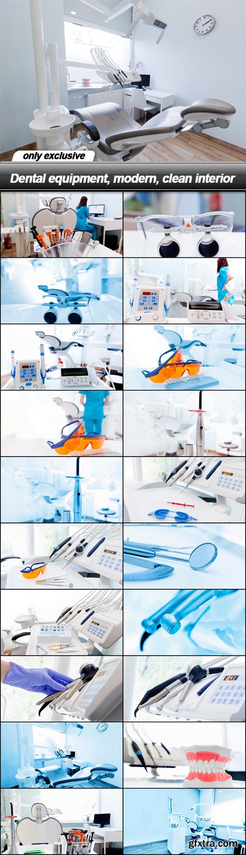 Dental equipment, modern, clean interior - 21 UHQ JPEG