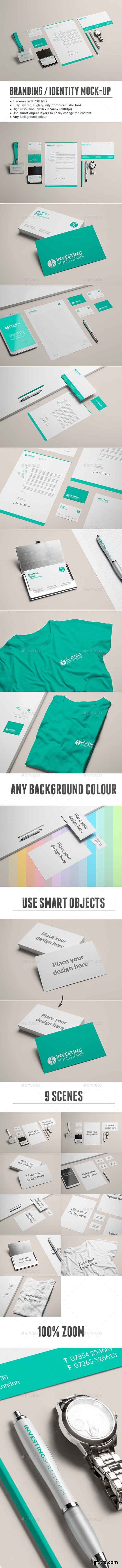 GR - Branding / Identity Mock-up 18524373