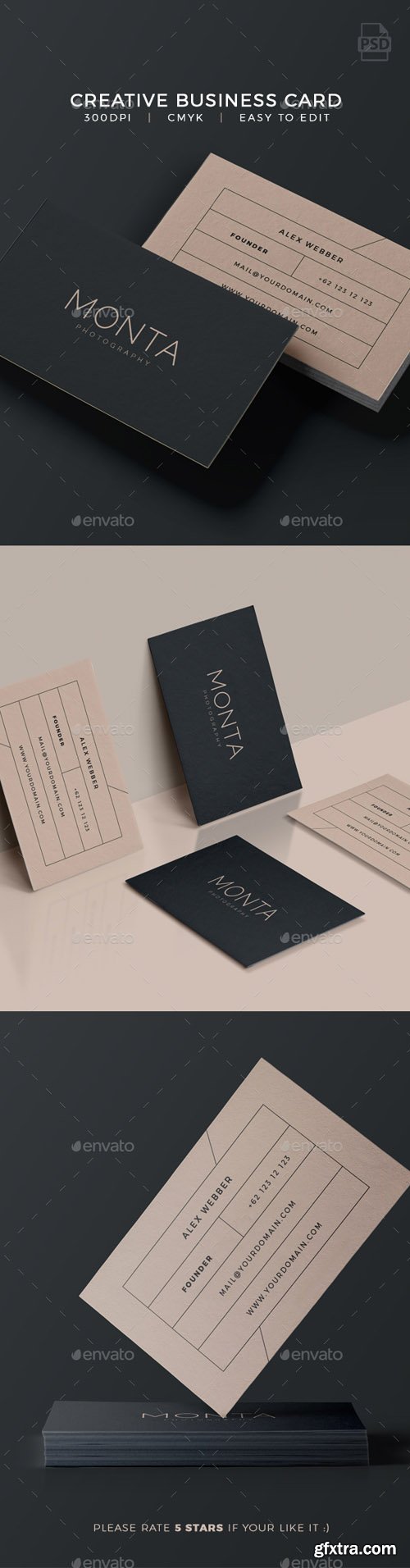 GR - Creative Business Card - Monta 14488460