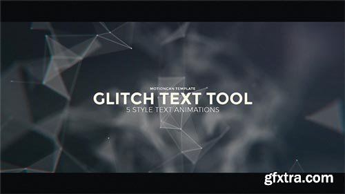 Videohive - Glitch Text Tool - 18483811