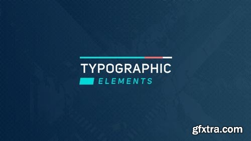 Videohive - Typographic Elements 2 - 18501450