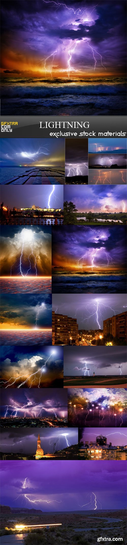 Lightning, 15 UHQ JPEG