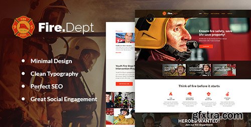 ThemeForest - Fire Department v1.0 - Fire Station and Security WP Theme - 14510793