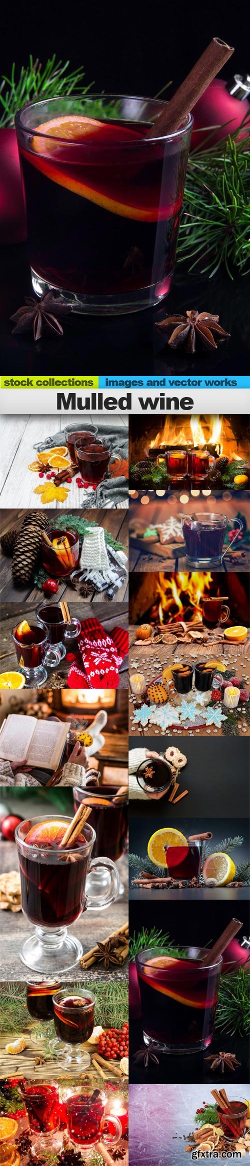 Mulled wine, 15 x UHQ JPEG