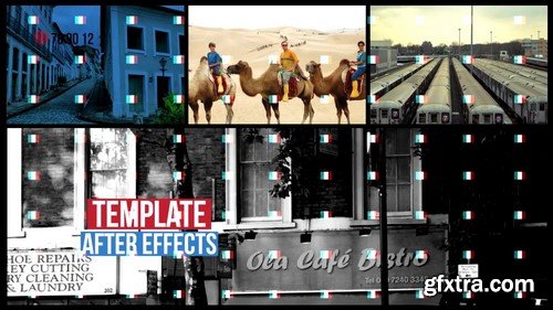 Kinetic Urban Slideshow - After Effects Templates