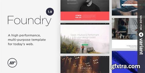 ThemeForest - Foundry v1.9.9 - Multipurpose HTML + Variant Page Builder - 11562108