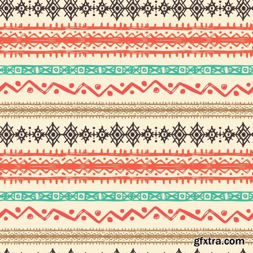 Tribal & Ethnic Ornaments 4 - 24xEPS