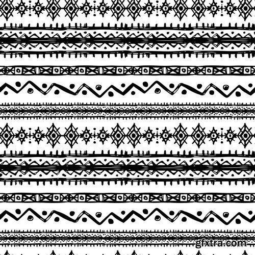 Tribal & Ethnic Ornaments 4 - 24xEPS