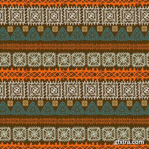 Tribal & Ethnic Ornaments 4 - 24xEPS