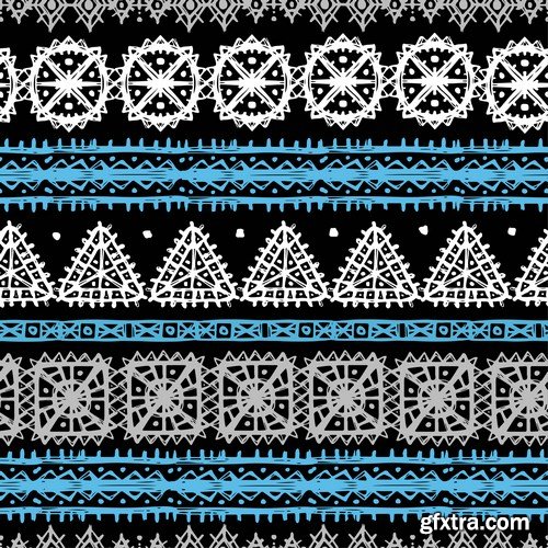 Tribal & Ethnic Ornaments 4 - 24xEPS