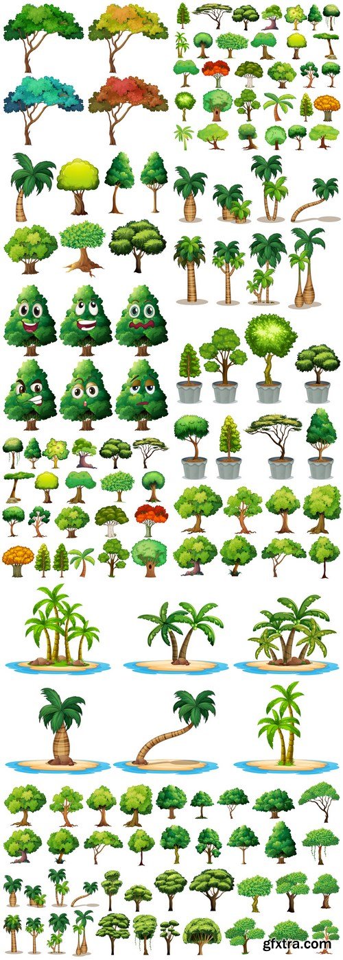 Trees & Plants 2 - 10xEPS